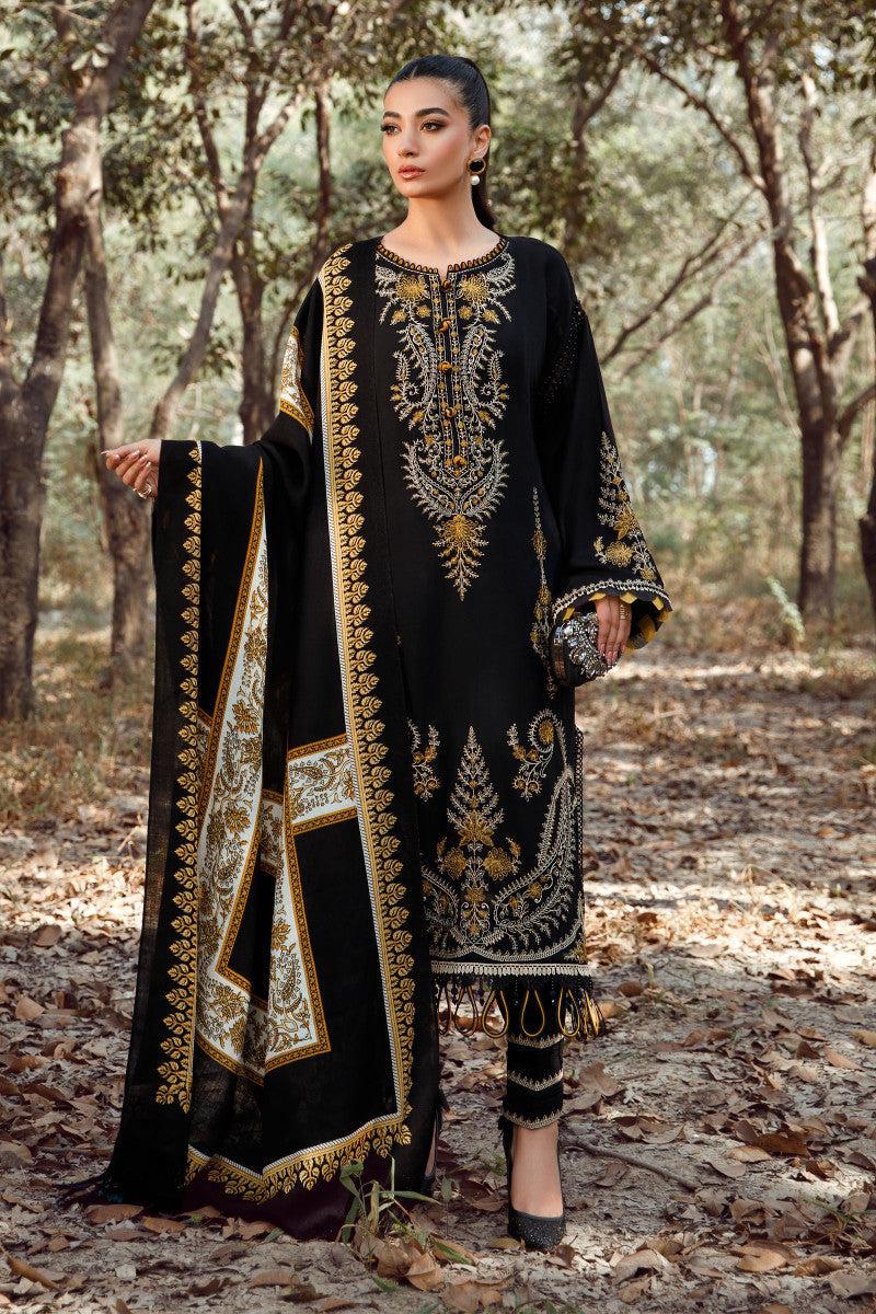 BRAND:*MARIA.B* dhanak embroidered hit code unstiched 3pc