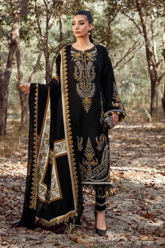 BRAND:*MARIA.B* dhanak embroidered hit code unstiched 3pc