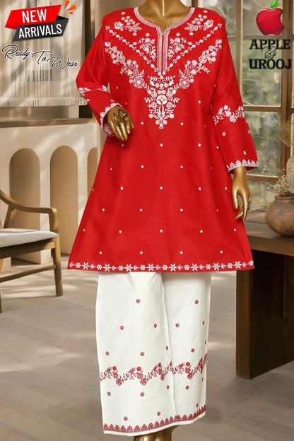 Premium Embroidered 2-Piece Suit for Women | Elegant Lawn Collection ✨