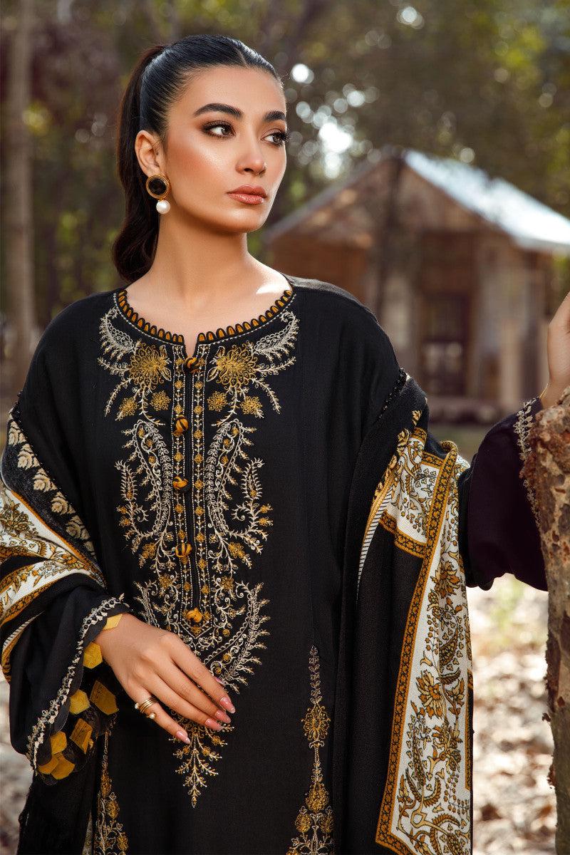 BRAND:*MARIA.B* dhanak embroidered hit code unstiched 3pc