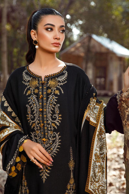 BRAND:*MARIA.B* dhanak embroidered hit code unstiched 3pc
