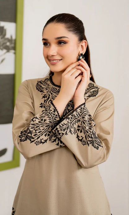 BRAND:*GARNET* dhanak embroidered hit code unstiched 3pc