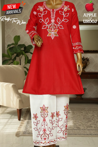 Premium Embroidered 2-Piece Suit for Women | Elegant Lawn Collection ✨